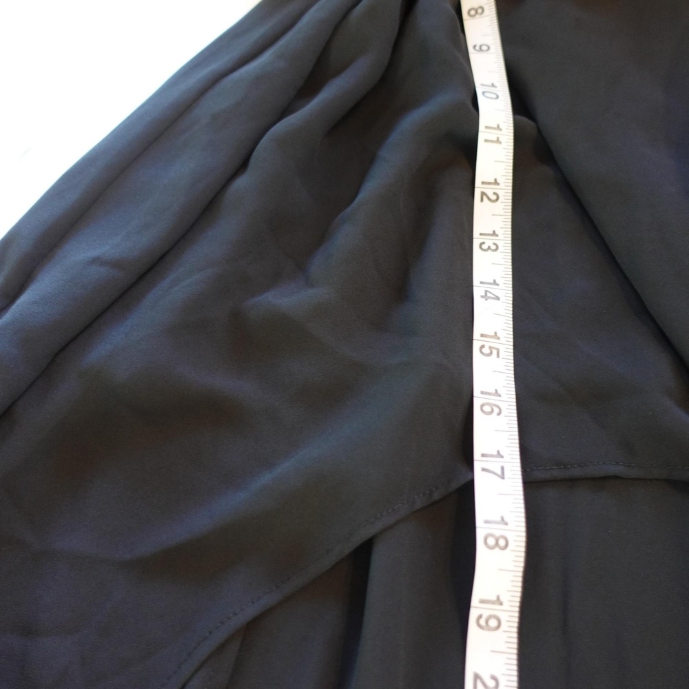 Bcbg Maxazria Faux Leather Corset Maxi Dress XXS Black Leandra High Low Goth NWT - Picture 9 of 12